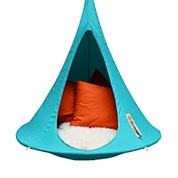 Hamac suspendu - Cacoon Enfant - Turquoise